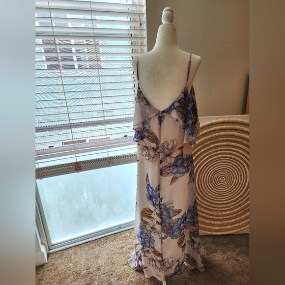 Summer Floral Dress Plus Size by Standards & Practices Flowy Floral Dress - Picture 4 of 12